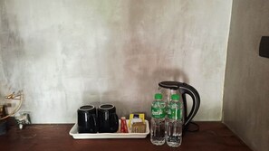 Deluxe-Doppelzimmer, Gartenblick | Badezimmer