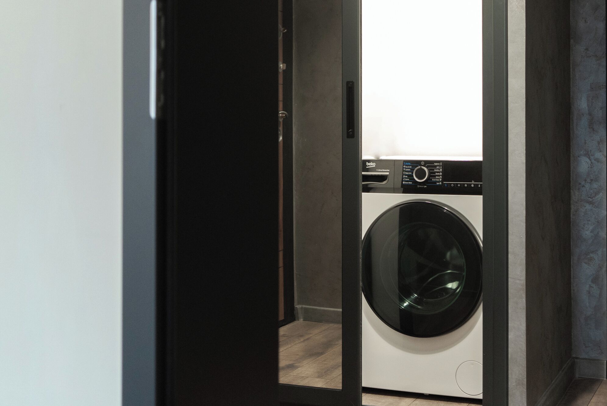 Secador de pelo, toallas