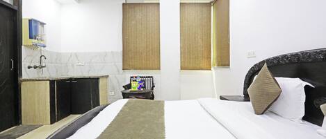 Quarto luxo | Escrivaninha, Wi-Fi de cortesia