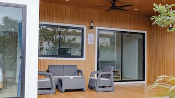 Family Suite, Garden View | Terrace/patio