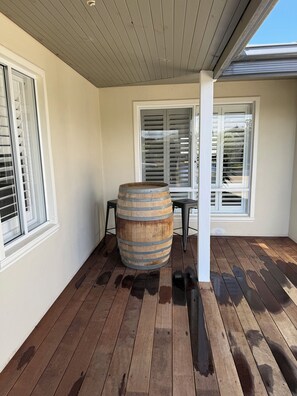 Terrace/patio - Generous 5BR Beach Retreat - St Leonards Beauty (St Leonards)