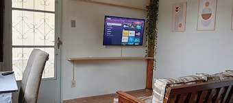 Furnished apartment, 2 bedrooms, near Unimed, CSN, H Zilda Arns, fully equipped kitchen.