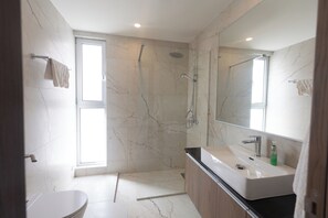 Villa, 4 Bedrooms, Private Pool | Bathroom - Protaras Mythical Blue Villa MB3 (Paralimni)