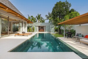 Comfort Villa, 3 Bedrooms, Pool View | Private pool - 3BR Pool Villa Mana at Anchan Tropicana (Thep Krasattri)