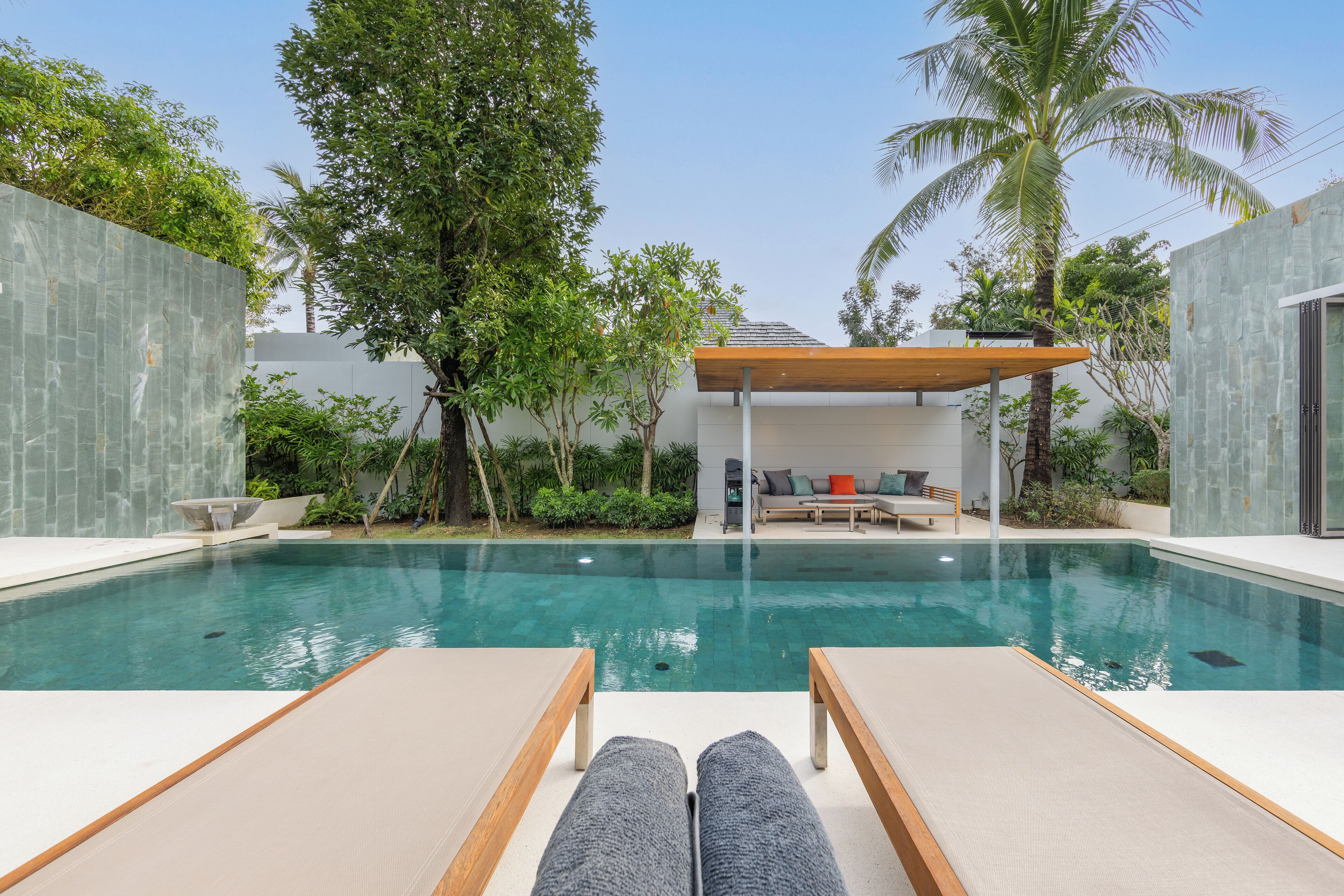 舒適別墅, 3 間臥室, 泳池景觀 | 露台/庭院