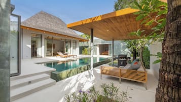 Comfort-Villa, 3Â Schlafzimmer, Poolblick