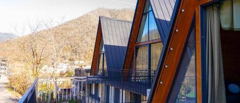 Chalet, balcón, vista a la montaña | Insonorización y wifi gratis