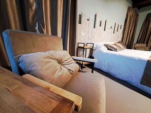 Quadruple Room, Courtyard View | Blackout curtains, free WiFi