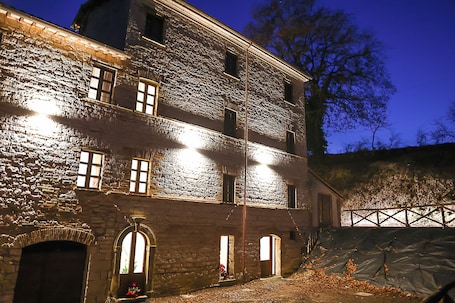 Fachada de la propiedad. IL MOLINO DEL SIGNORE