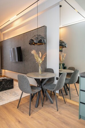 Dining - Cozy and Elegant Loft Style 1 Bedroom Apartment in Tbilisi (T'bilisi)