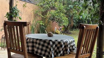 Opções para refeição ao ar livre