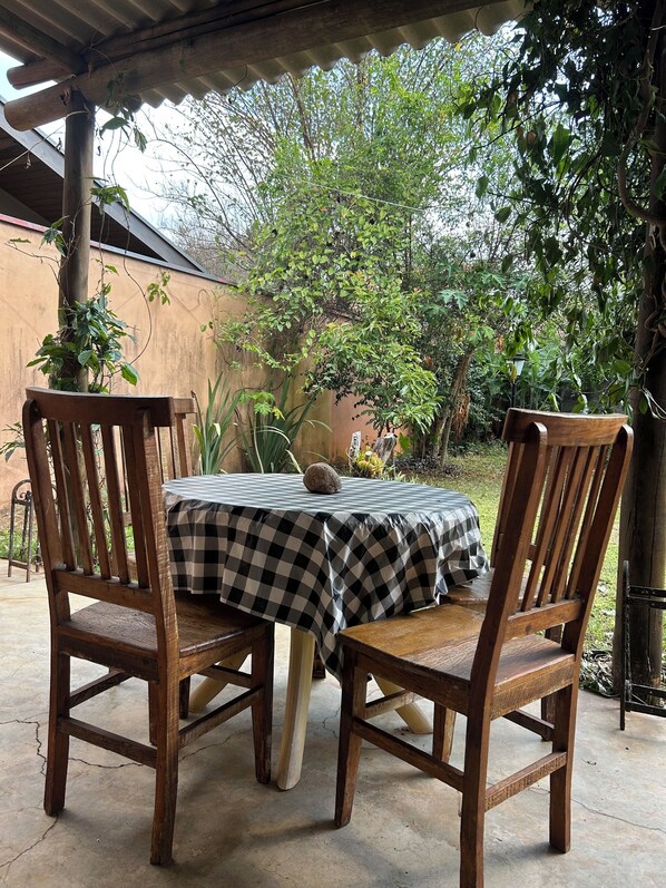 Outdoor dining - Beautiful house in Barão Geraldo (5 min from Unicamp) (Campinas)