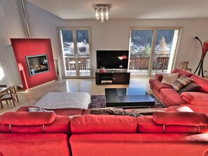TV - Spacious apartment for 8 in central Grand-Bornand (Le Grand-Bornand)
