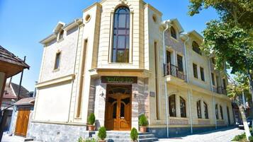 Fassade der Unterkunft