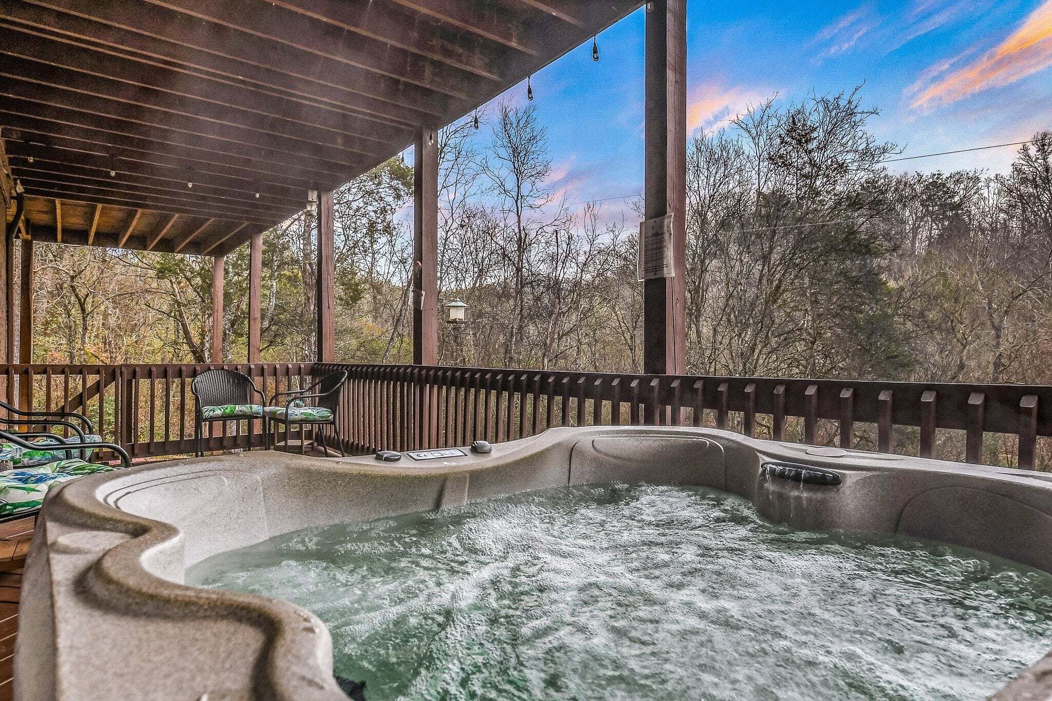 Hytte, 4 soverom | Utendørs boblebad