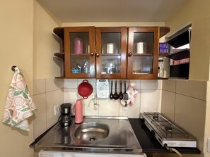 Private kitchen - Apart-Norte Flats Belém Airport - 203 (Belém)
