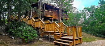 2 Nature Cabins Group Escape, Animals, Trails in Beautiful Ranch