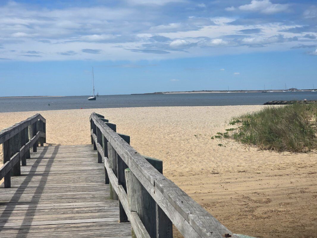 Beach nearby, sun-loungers
