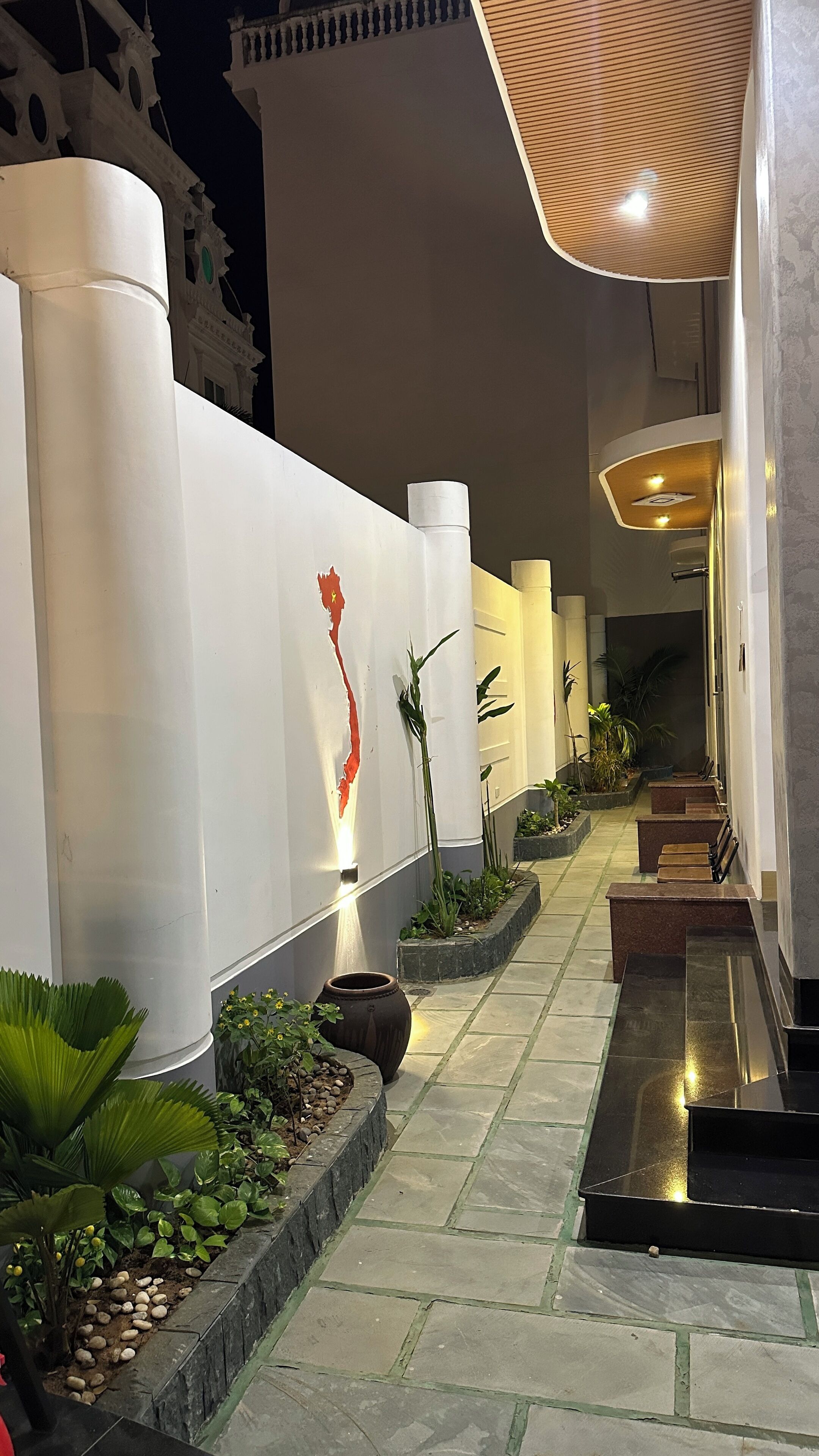 Enceinte de l’hébergement