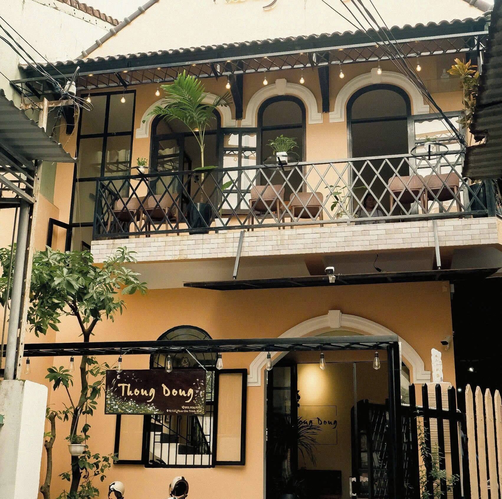 Façade de l’hébergement