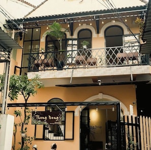 Façade de l’hébergement