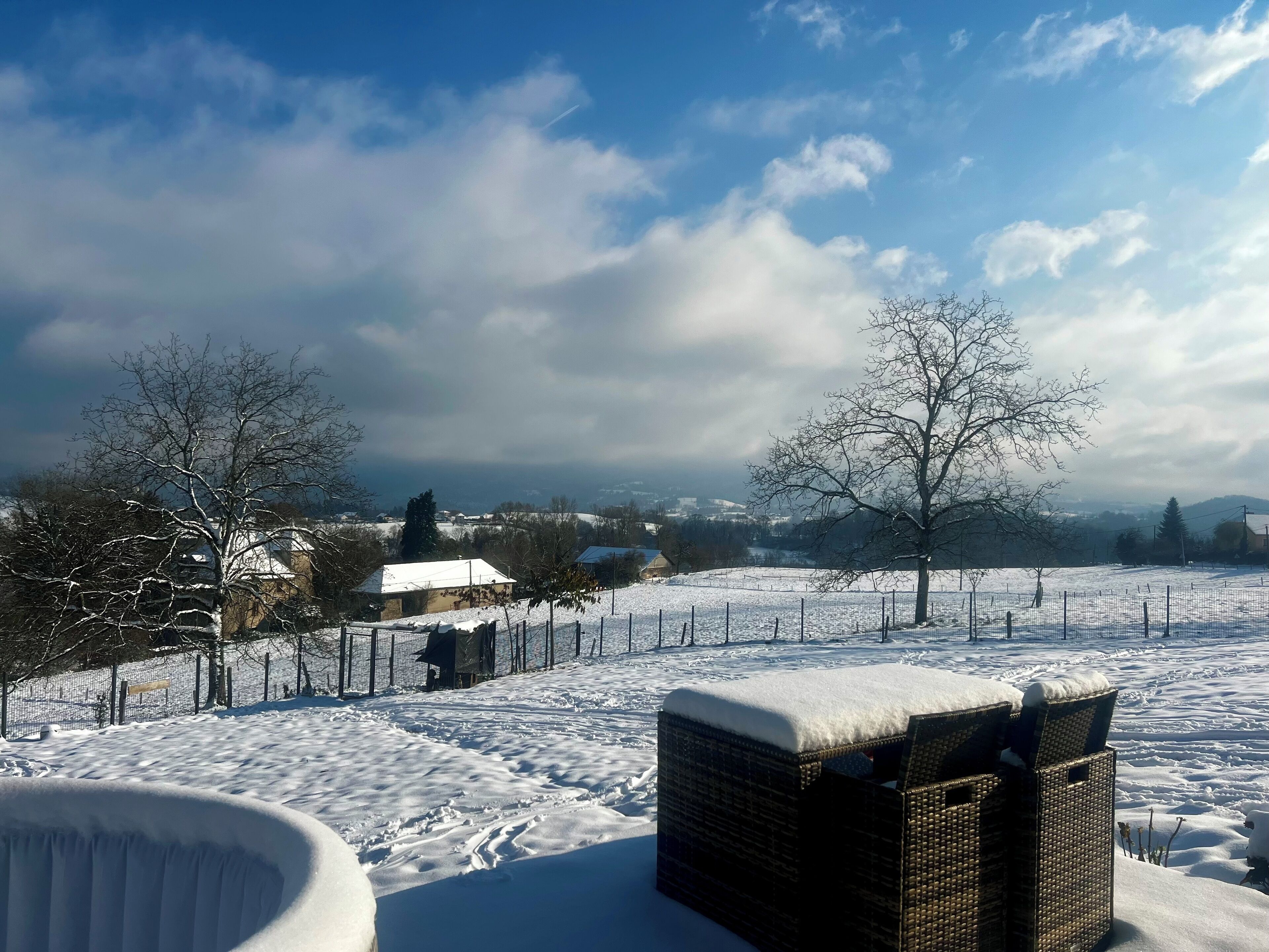 Enceinte de l’hébergement