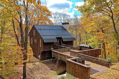 15 min to Okemo/Killington Cozy Mountain Cabin