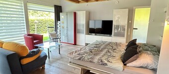 Comfortable vacation apartment with garden - right next to the children's farm - low allergy