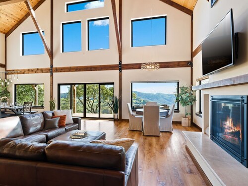 Magical Sunset and Vineyard Views