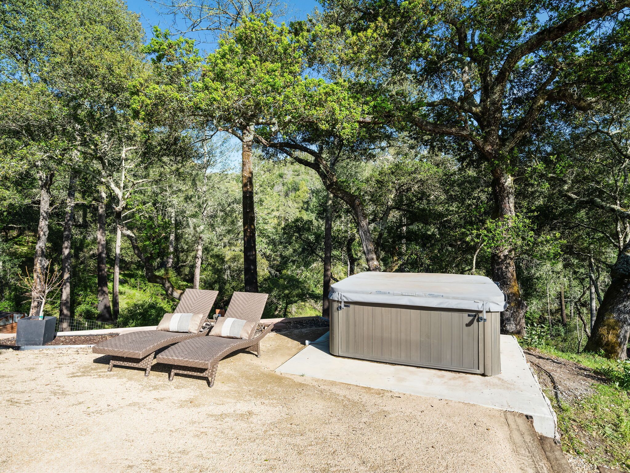 Baignoire à remous extérieure