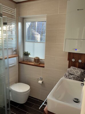 Hair dryer, towels, soap, toilet paper - !!!New opening offer!!! Neuharle 33, right on the beach! (Neuharlingersiel)