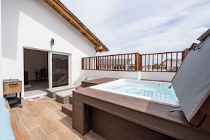 Terrace/patio - Vacation family penthouse 5 minutes from the beach (Las Terrenas)