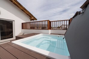 Terrace/patio - Vacation family penthouse 5 minutes from the beach (Las Terrenas)