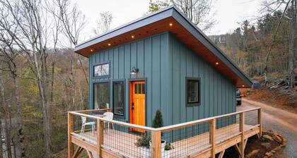 the Birdhouse of Boone, Luxe + Long Views + Charming Tiny Home