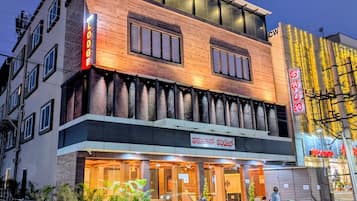 Voorkant van accommodatie