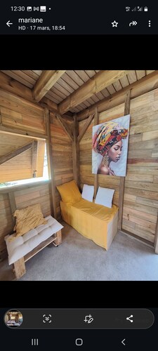 Eco bungalow in a tropical garden Near Le Moule and St François