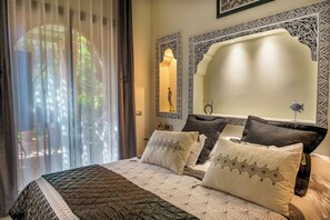 2 bedrooms, iron/ironing board, WiFi, bed sheets - Eden Palmyra : 2 rooms private garden and pool (Marrakech)