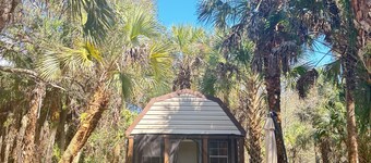 CABIN! Glamping Off-the-grid! 1 Private CABIN on 1 Private ACRE of Florida Land
