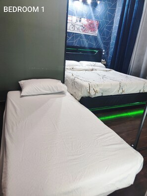 2 Schlafzimmer, Zimmersafe, Bügeleisen/Bügelbrett, kostenloses WLAN