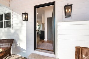 Exterior detail - Secluded, New, Modern Cottage- White Pine Estate Carriage House (Sister Bay)