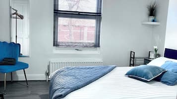 1 bedroom, iron/ironing board, free WiFi, bed sheets