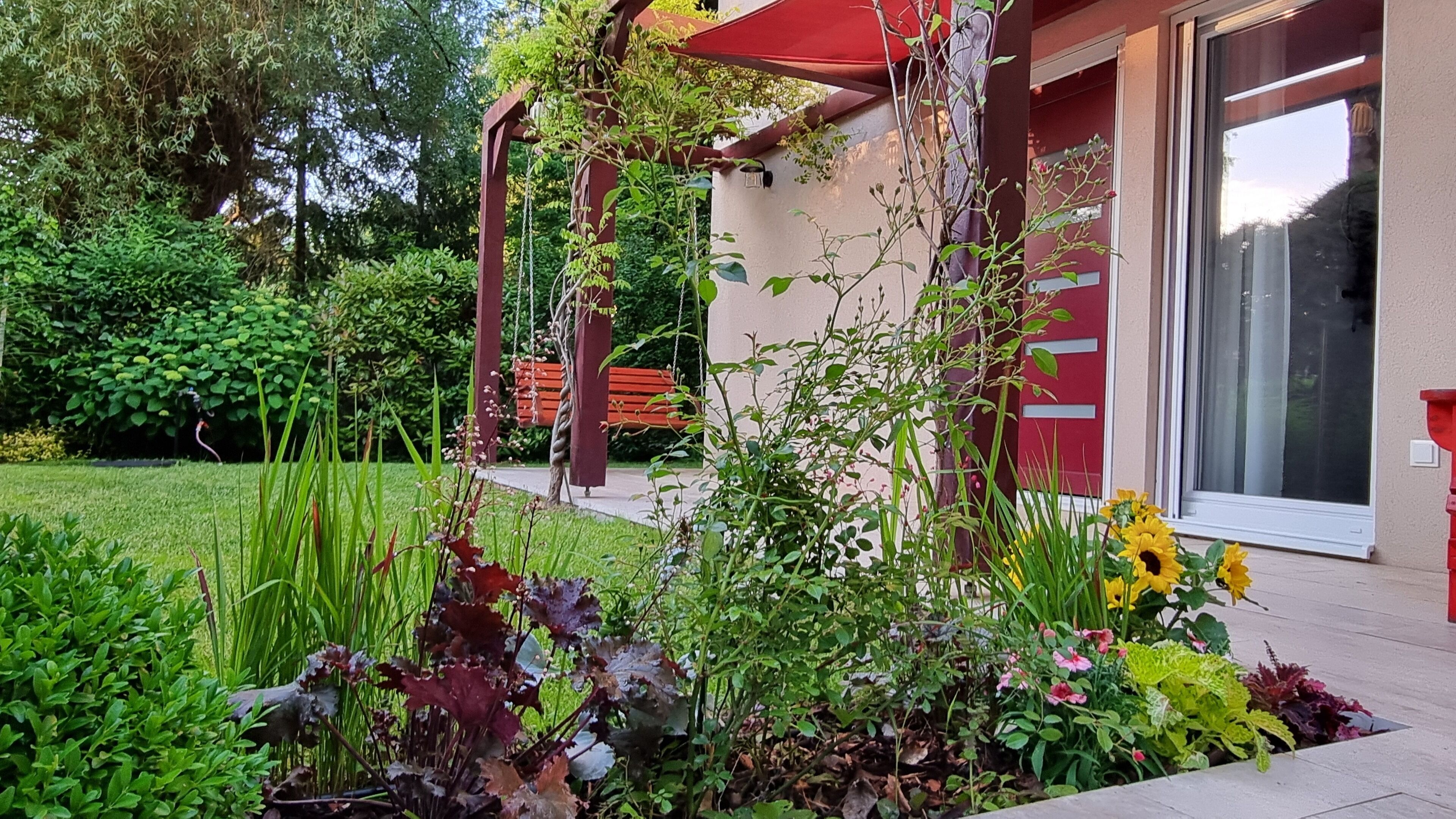 المنطقة المحيطة بالمنشأة