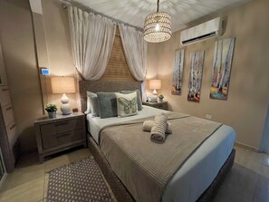 2 bedrooms, iron/ironing board, travel cot, free WiFi