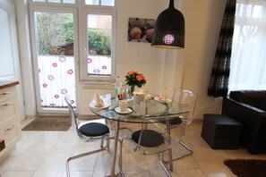 Dining - Vacation apartment Lena on Bockelmann's Hof Sylt - central - quiet - beautiful (Sylt)