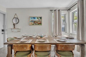 Dining - Santorini Blu | Spacious 2BR Beachfront Suite (Hollywood)