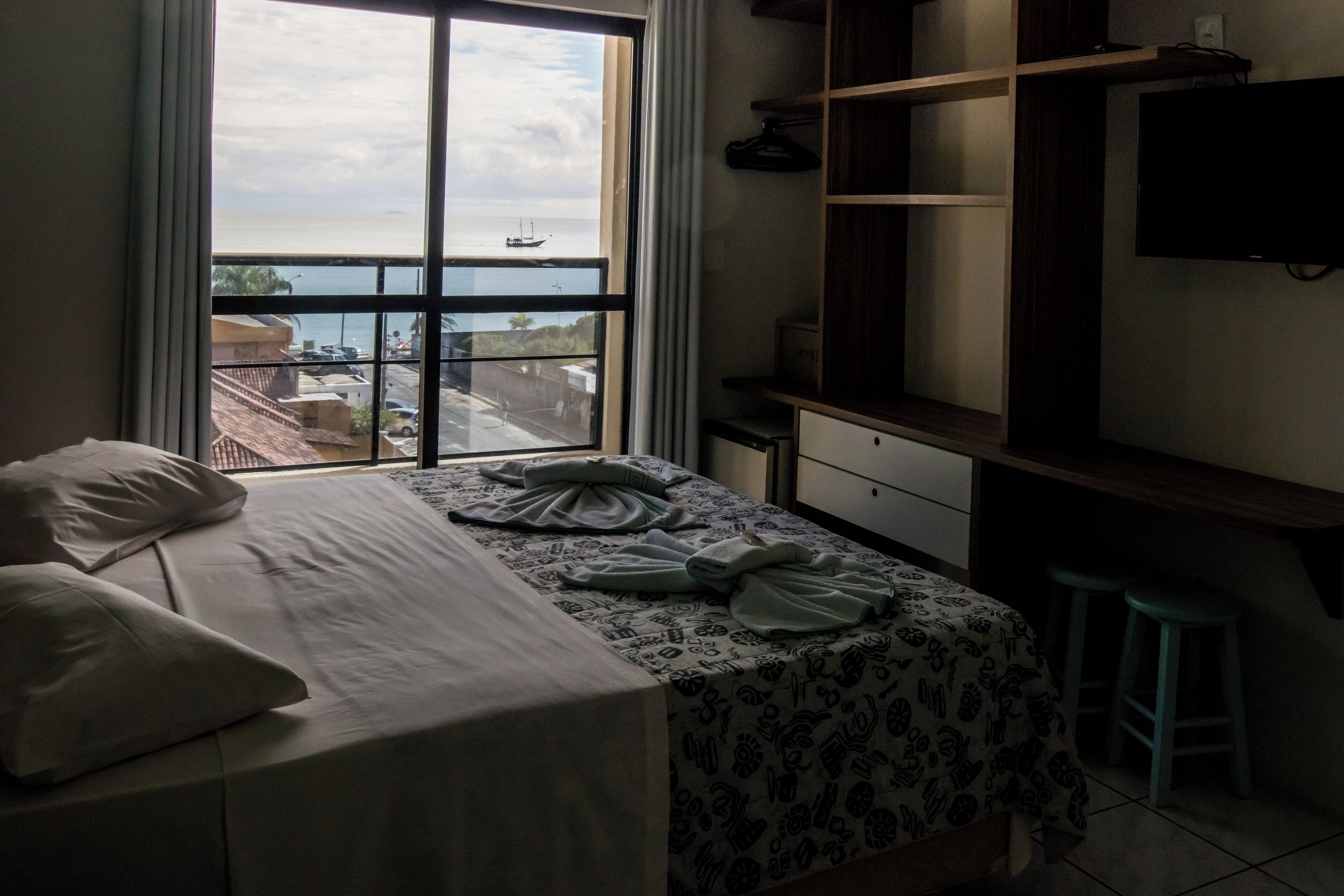 Standard Double or Twin Room, Balcony, Beach View | Free WiFi