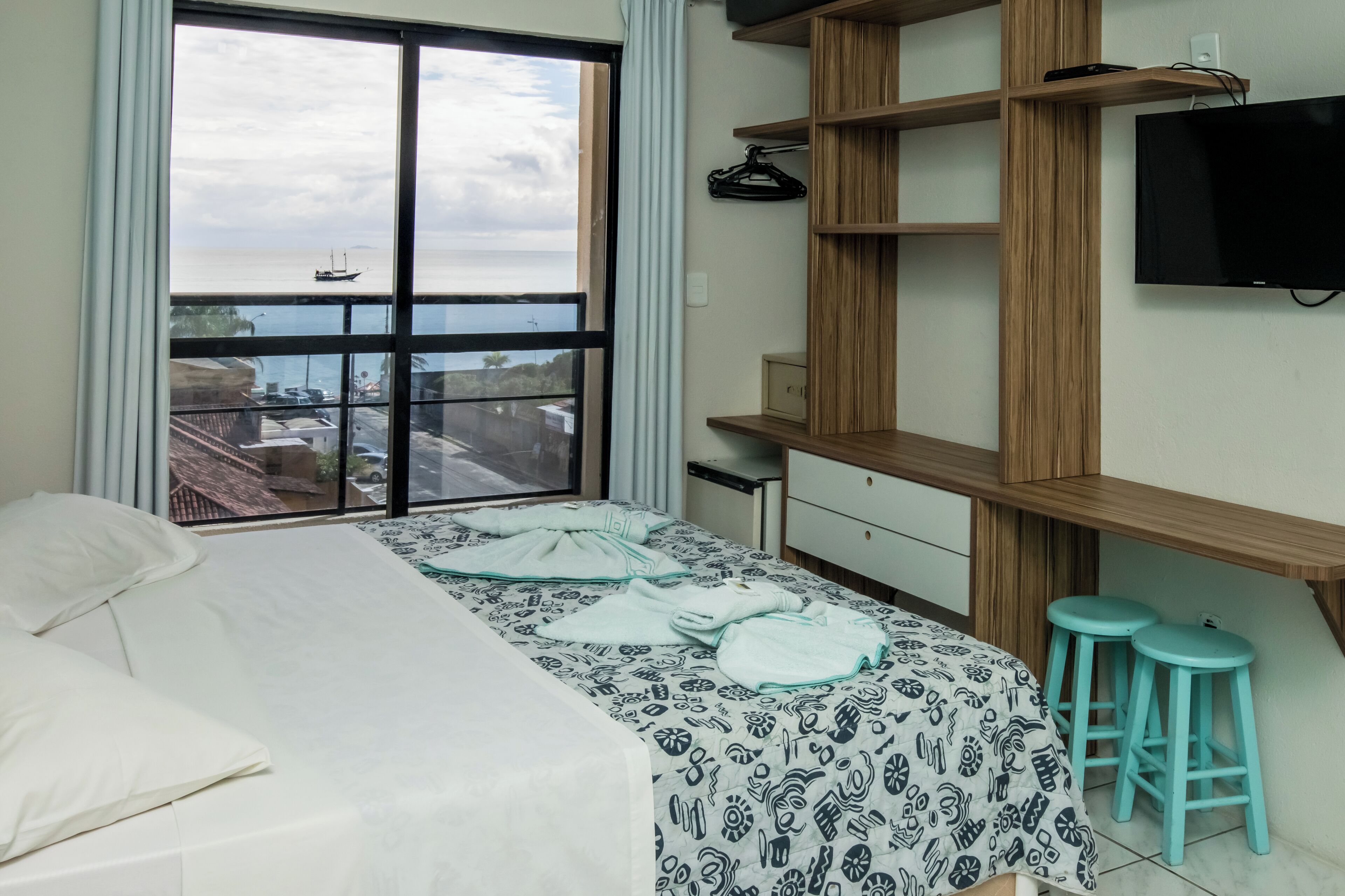 Standard Double or Twin Room, Balcony, Beach View | Free WiFi