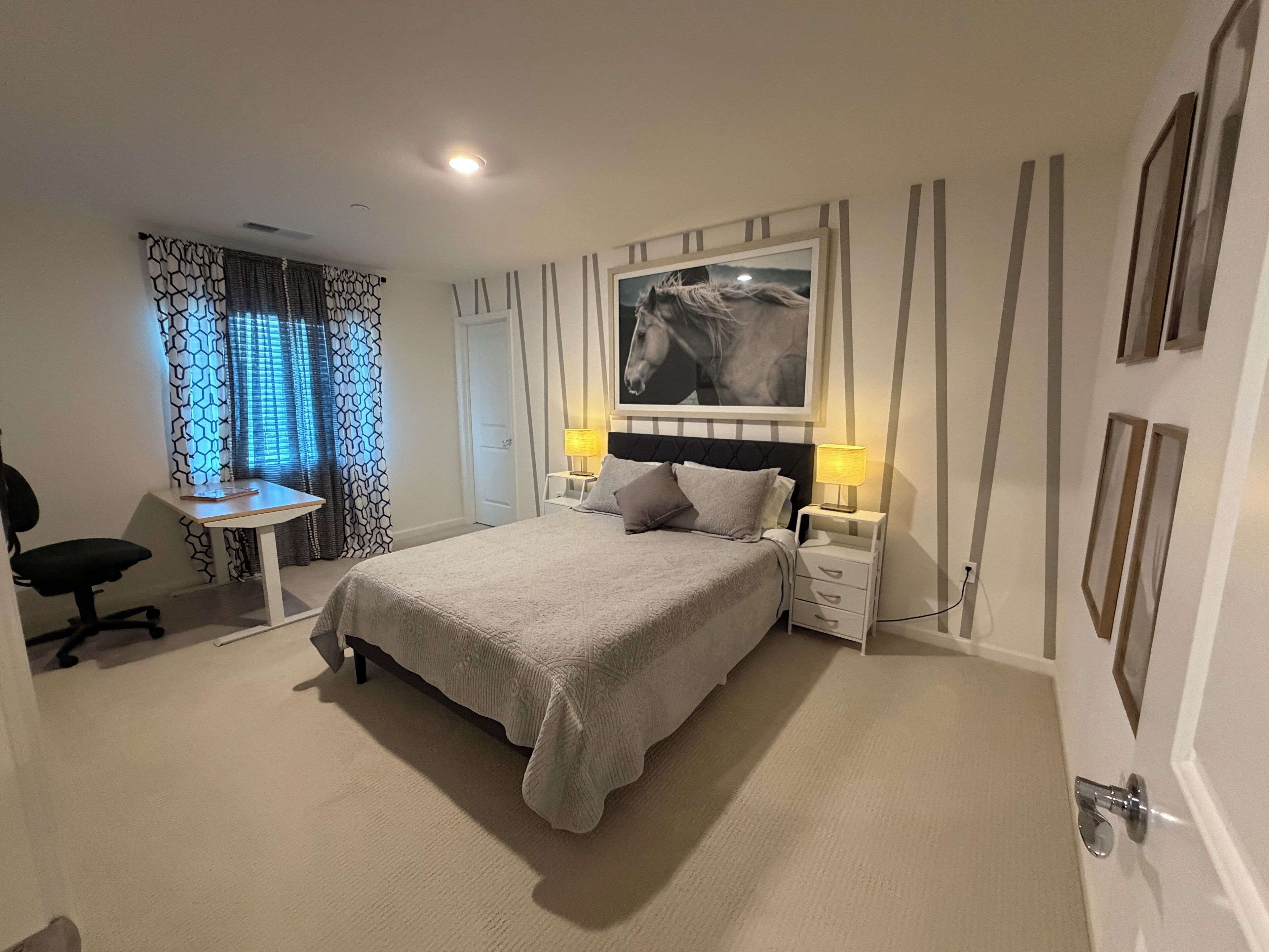 4 bedrooms, in-room safe, desk, iron/ironing board