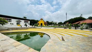 Façana frontal de l'allotjament