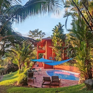 Pool - Costa Rica beautiful house with ocean view near Matopalo ONLY for long term rental (Puntarenas)